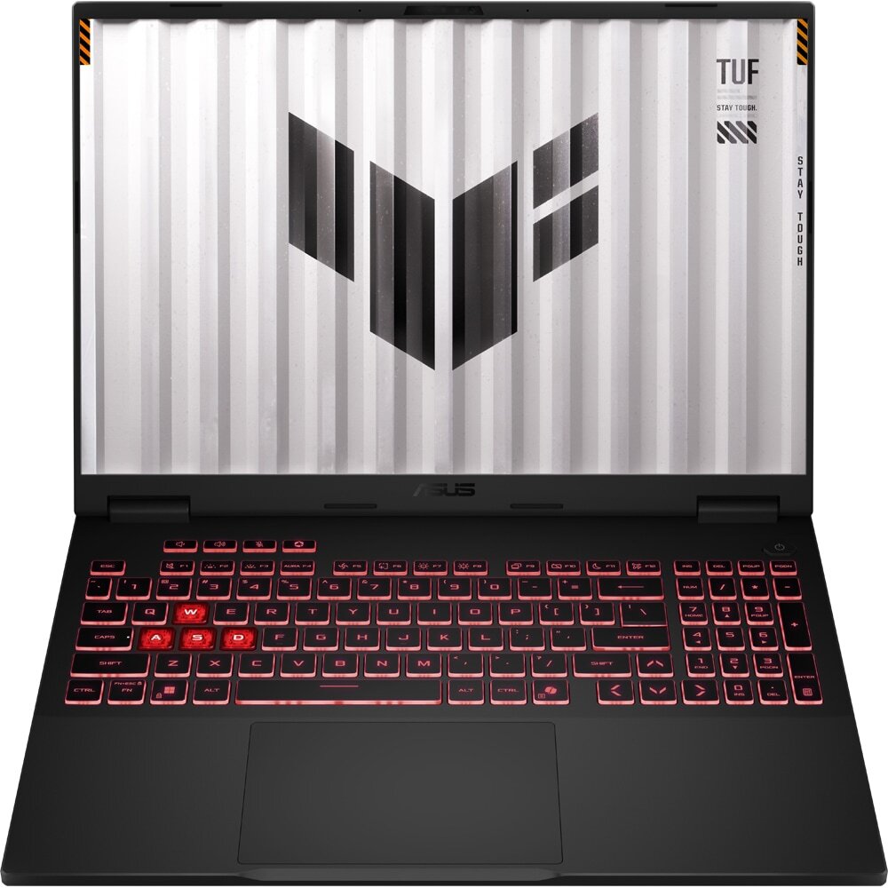 ASUS TUF A16 FA608PM-RV072 review — Imagine 5 Laptop Gaming ASUS TUF A16 FA608PM-RV072, AMD Ryzen 9 8940HX pana la 5.3GHz, 16" Full HD+, 32GB, SSD 1TB, NVIDIA GeForce RTX 5060 8GB, FreeDos, Jaeger Gray — imagine 5