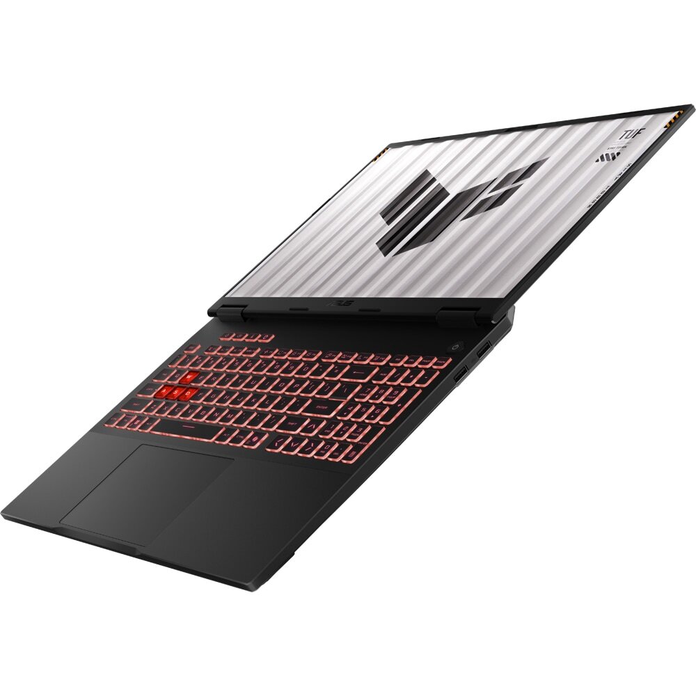 ASUS TUF A16 FA608PM-RV072 review — Imagine 7 Laptop Gaming ASUS TUF A16 FA608PM-RV072, AMD Ryzen 9 8940HX pana la 5.3GHz, 16" Full HD+, 32GB, SSD 1TB, NVIDIA GeForce RTX 5060 8GB, FreeDos, Jaeger Gray — imagine 7